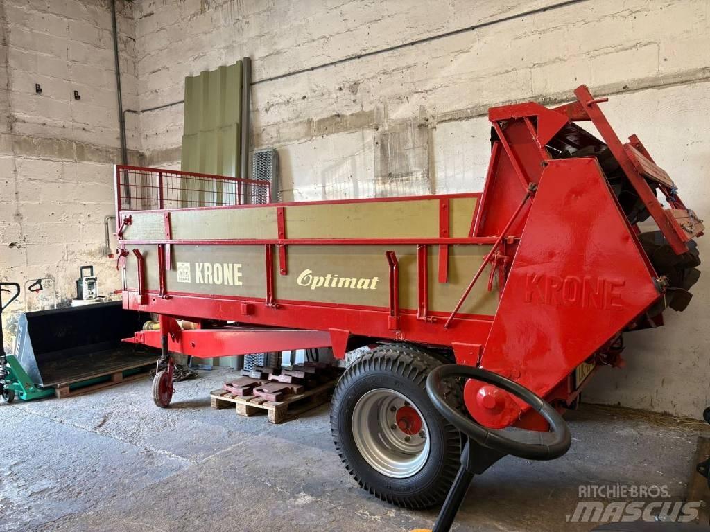Krone Optimat 3.0 Gübre dagitma tankerleri