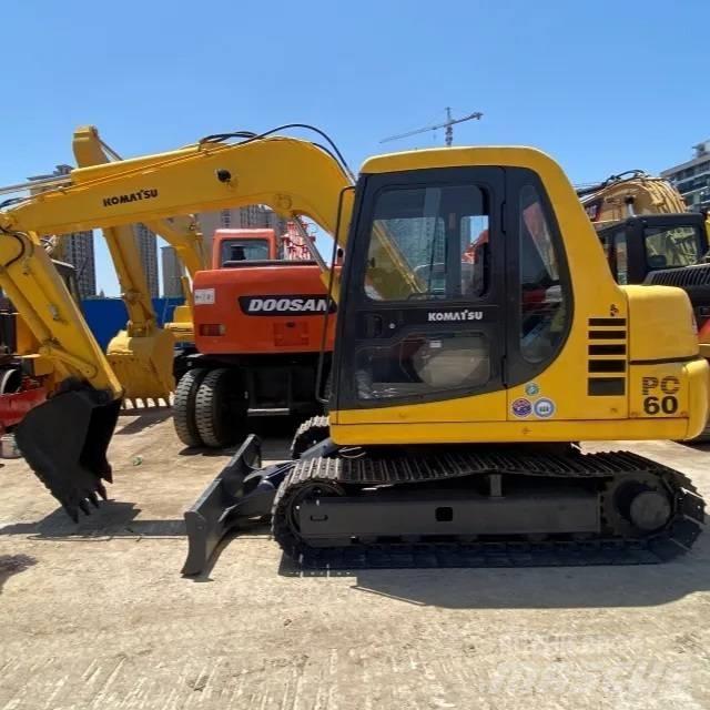 Komatsu PC60-7 Paletli ekskavatörler