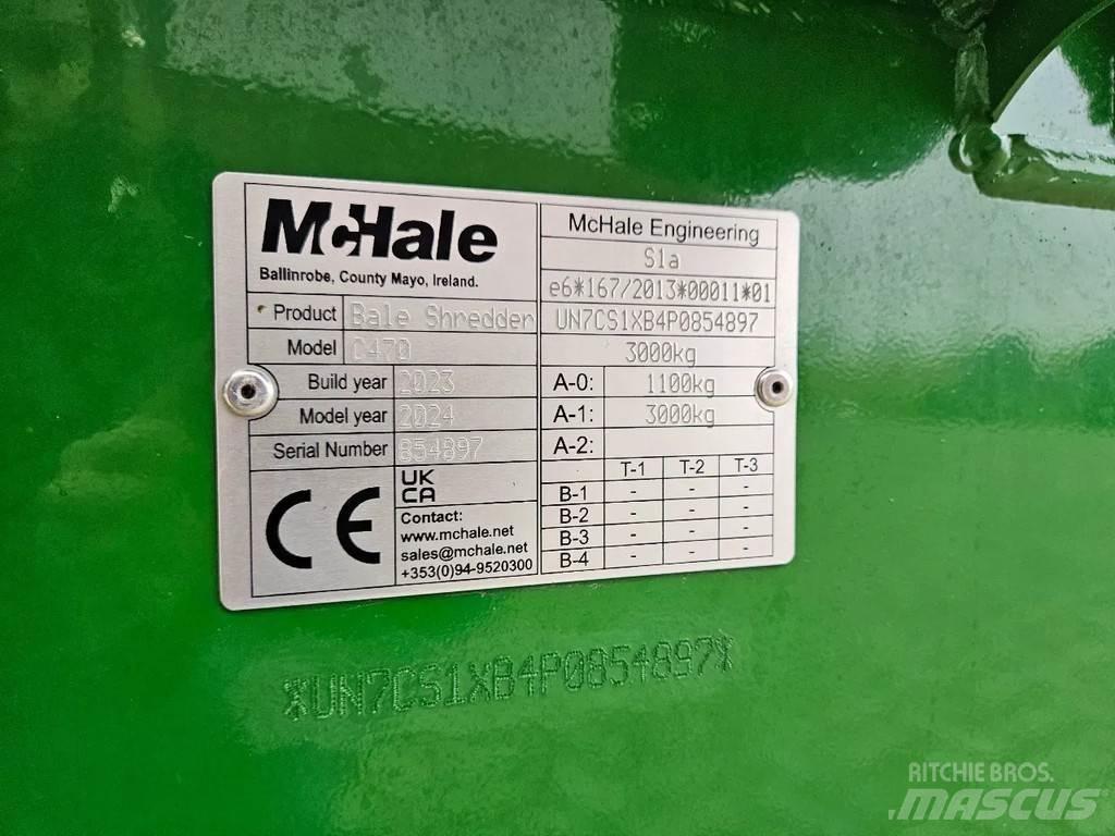 McHale C470 Diger tarim makinalari