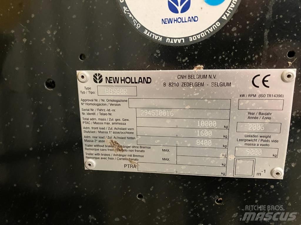 New Holland BB960A Küp balya makinalari