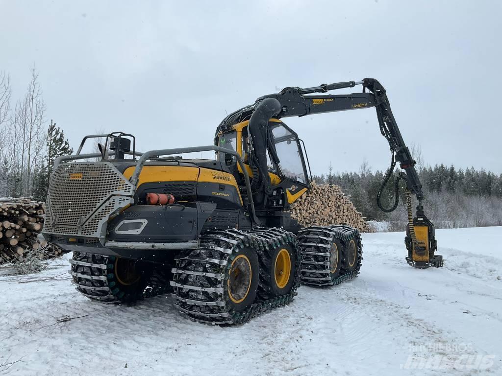 Ponsse SCORPION 8W Biçerdöverler