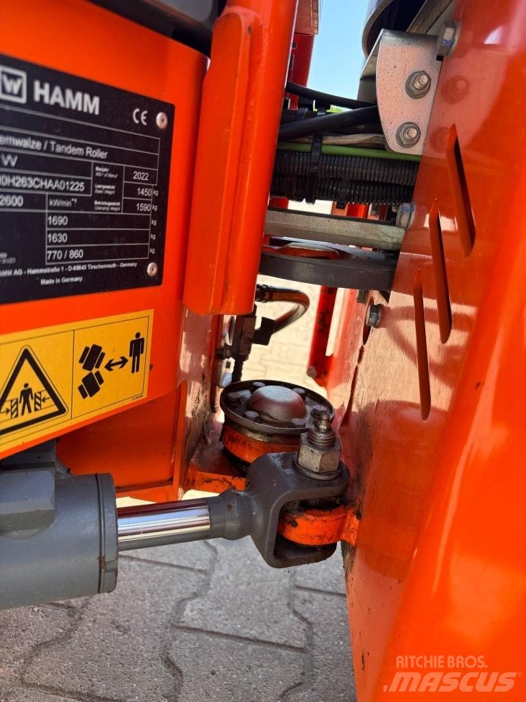 Hamm HD 8 VV Çift tamburlu silindirler