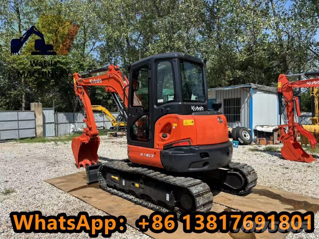 Kubota KX 163-5 Mini ekskavatörler, 7 tona dek