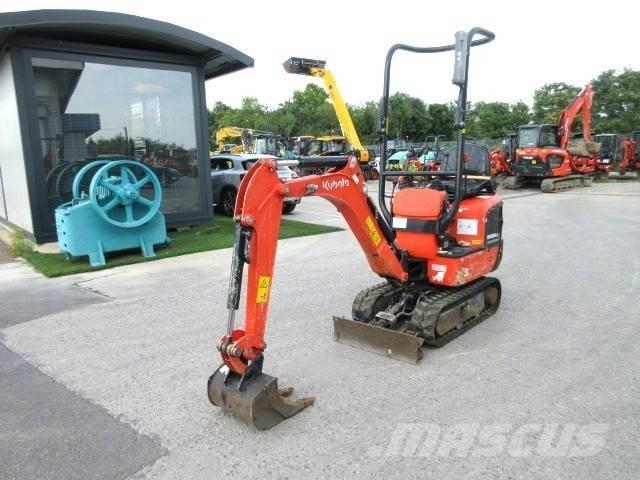 Kubota K 008-5 Mini ekskavatörler, 7 tona dek