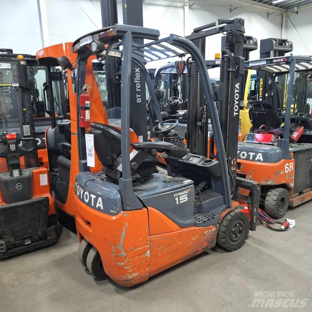 Toyota 8FBE15T Elektrikli forkliftler