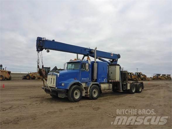 Kenworth T800B Araç üzeri vinçler