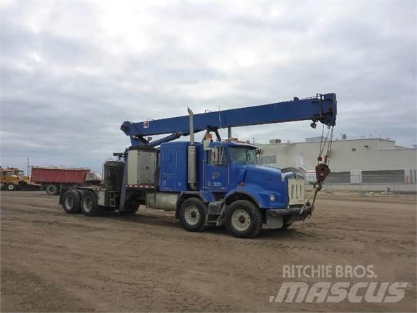 Kenworth T800B Araç üzeri vinçler