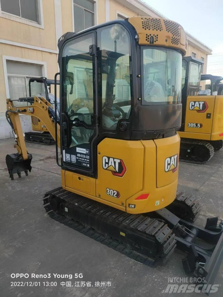 CAT 302 CR Lastik tekerli ekskavatörler