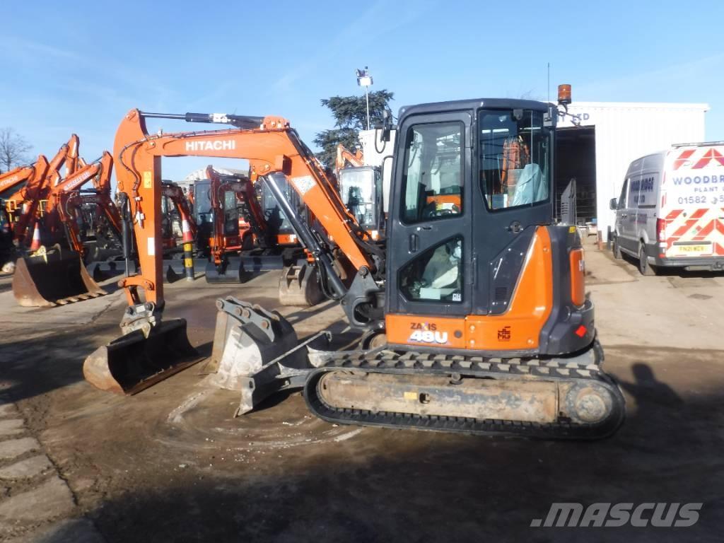 Hitachi ZX 48 U-6 Mini ekskavatörler, 7 tona dek