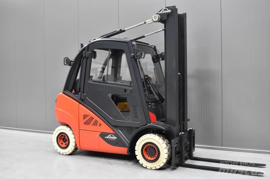 Linde H 20 T/600 - 02 LPG'li forkliftler