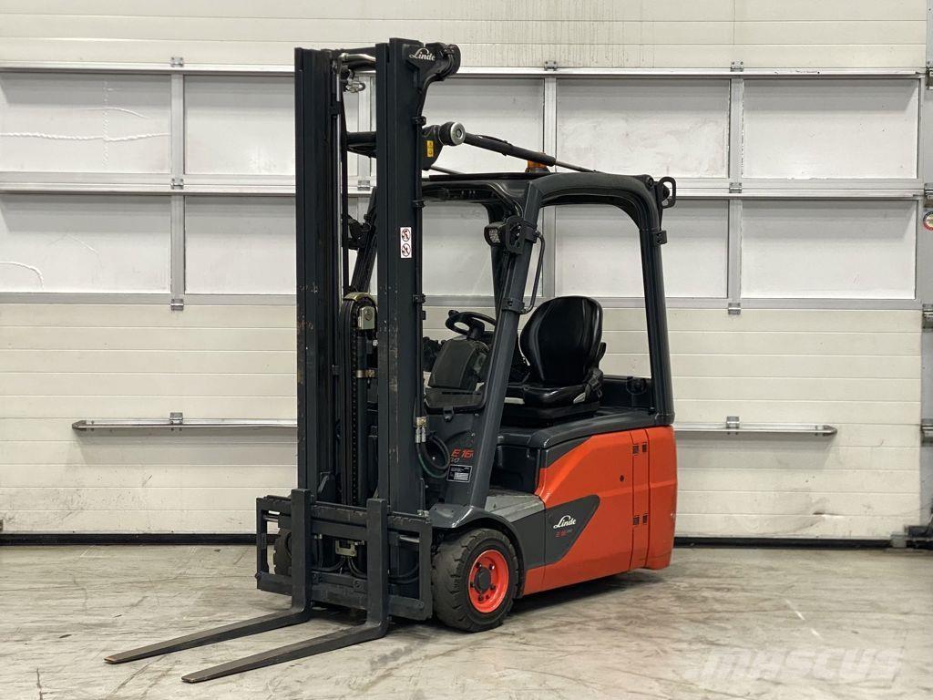 Linde E16-02 Elektrikli forkliftler