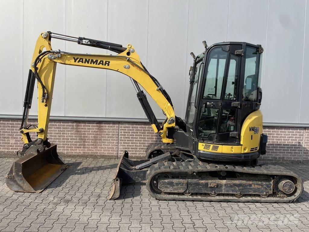 Yanmar ViO50 Mini ekskavatörler, 7 tona dek