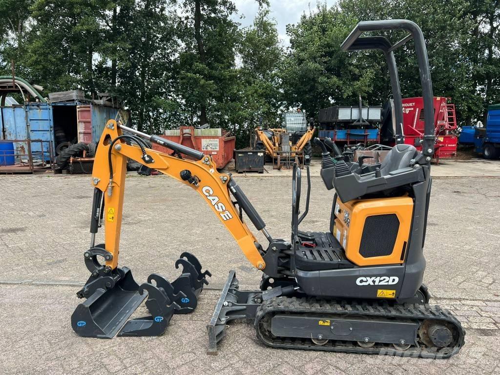 CASE CX 12 D Mini ekskavatörler, 7 tona dek