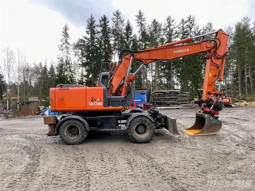 Hitachi ZX 160W Lastik tekerli ekskavatörler