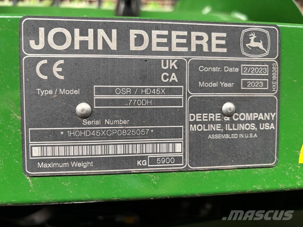 John Deere X9 1000 Biçerdöverler