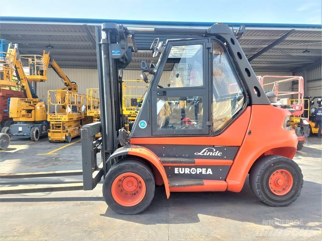 Linde H80D 03 Dizel forkliftler
