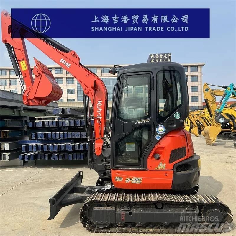 Kubota U 35 Mini ekskavatörler, 7 tona dek