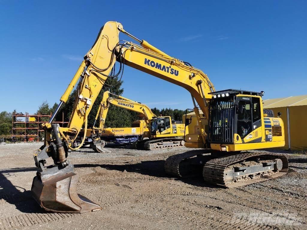 Komatsu PC170LC-11 Paletli ekskavatörler