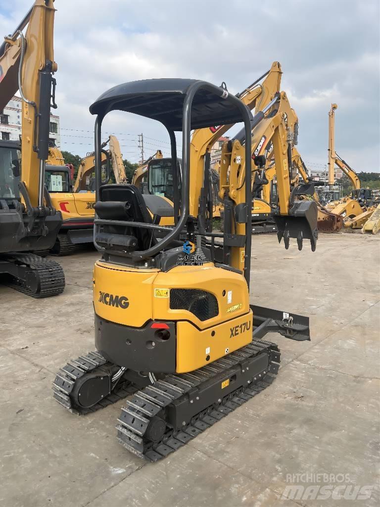 XCMG XE 17 U Mini ekskavatörler, 7 tona dek