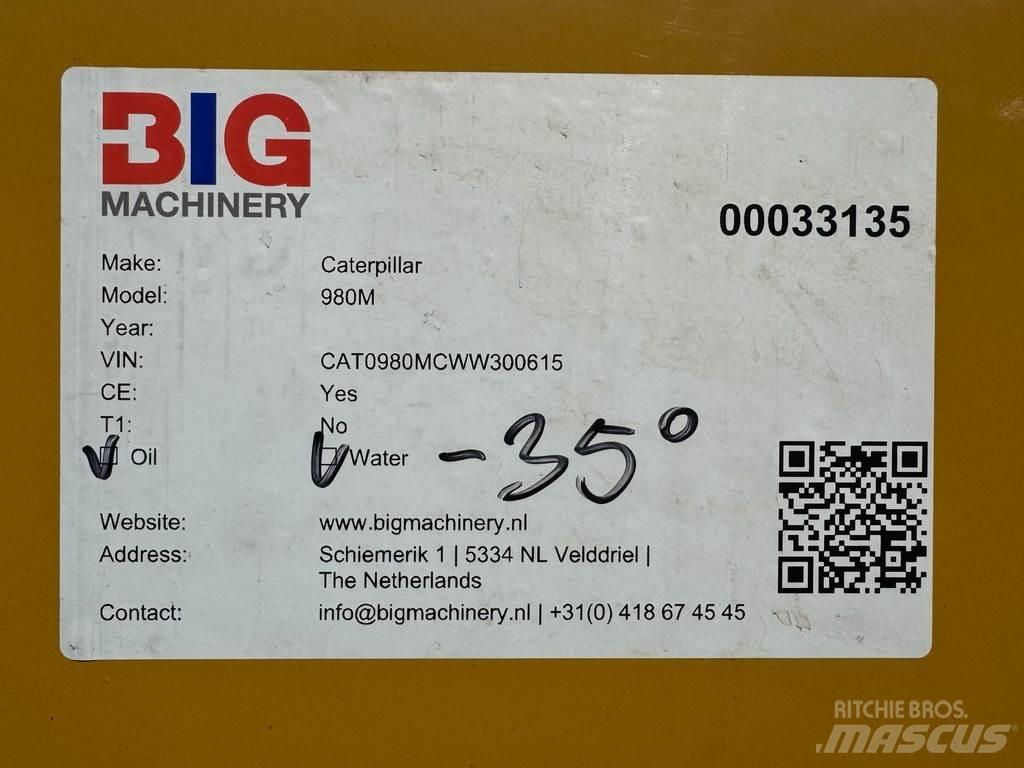CAT 980M Tekerlekli yükleyiciler