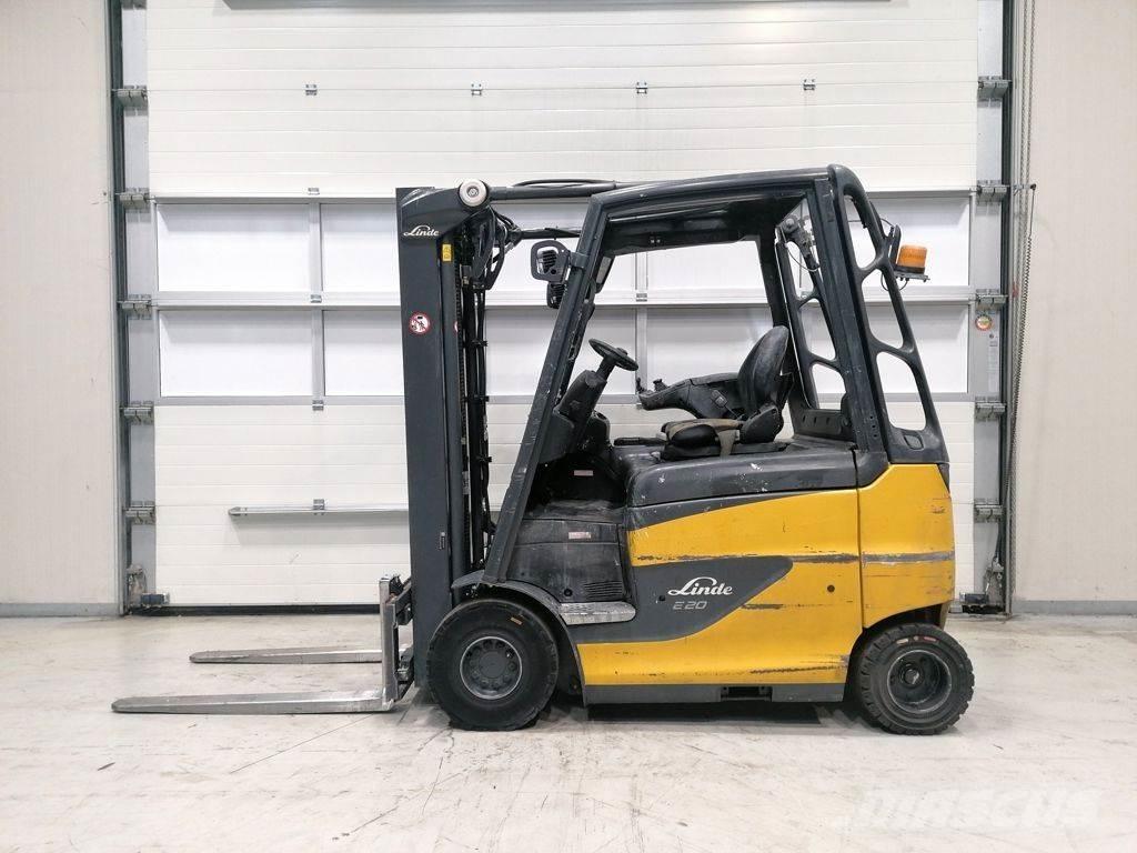 Linde E20H-01/600 Elektrikli forkliftler