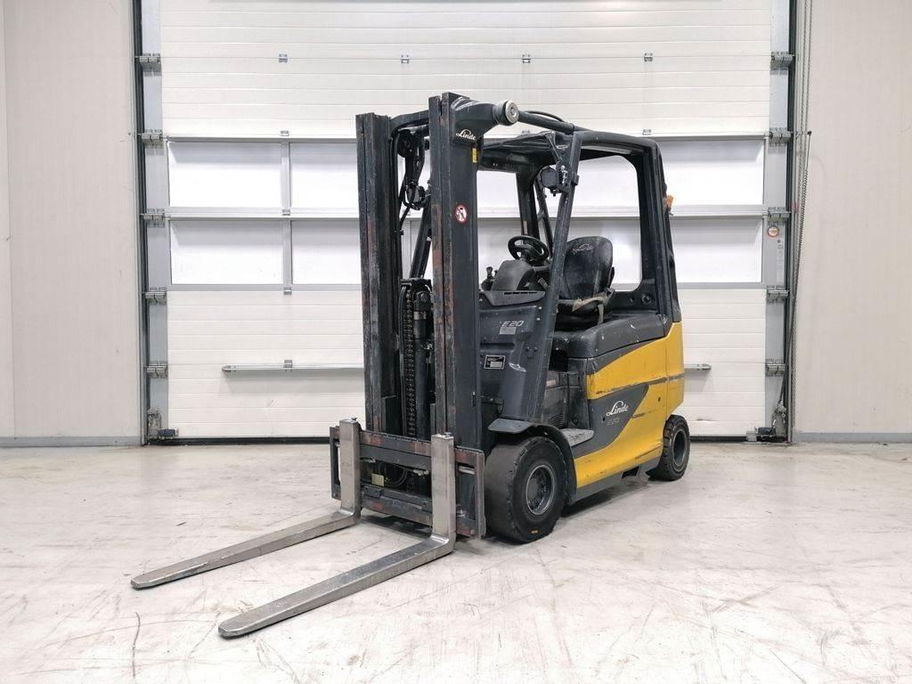 Linde E20H-01/600 Elektrikli forkliftler