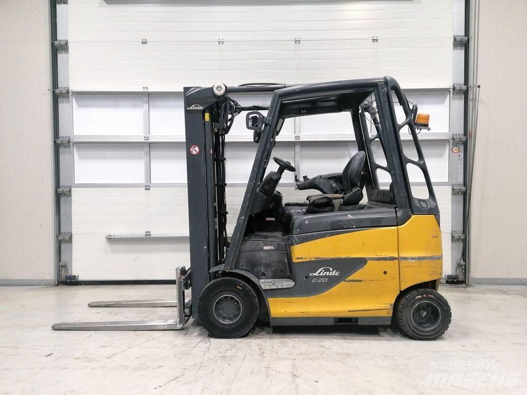 Linde E20H-01/600 Elektrikli forkliftler