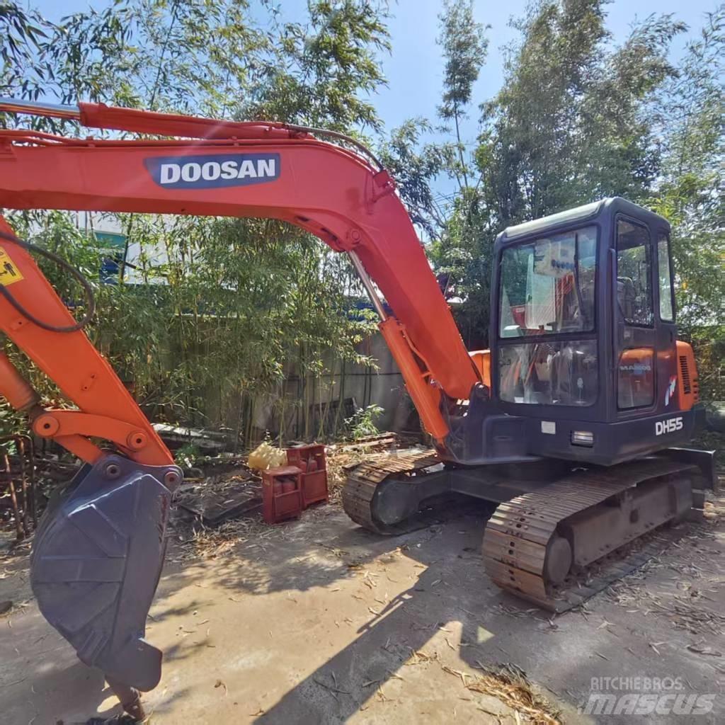Doosan DH 55 Mini ekskavatörler, 7 tona dek