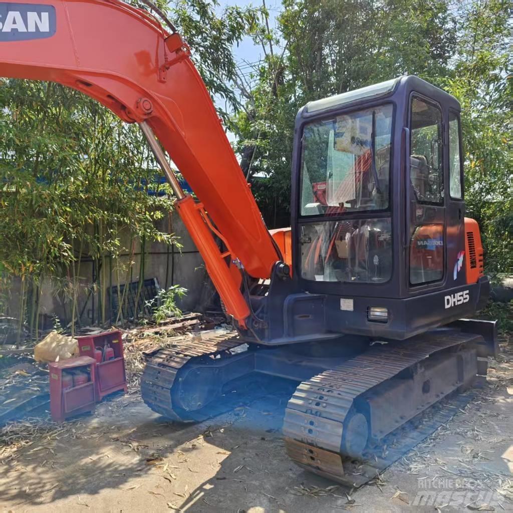 Doosan DH 55 Mini ekskavatörler, 7 tona dek