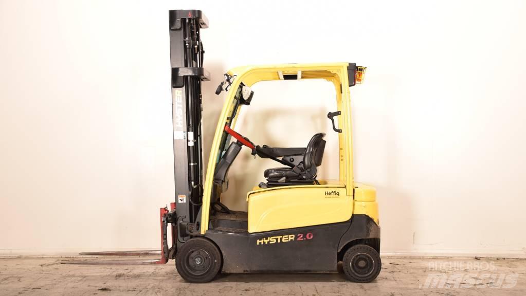 Hyster J 2.0 XN Elektrikli forkliftler