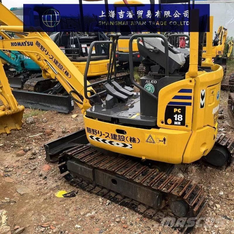 Komatsu PC 18 Paletli ekskavatörler