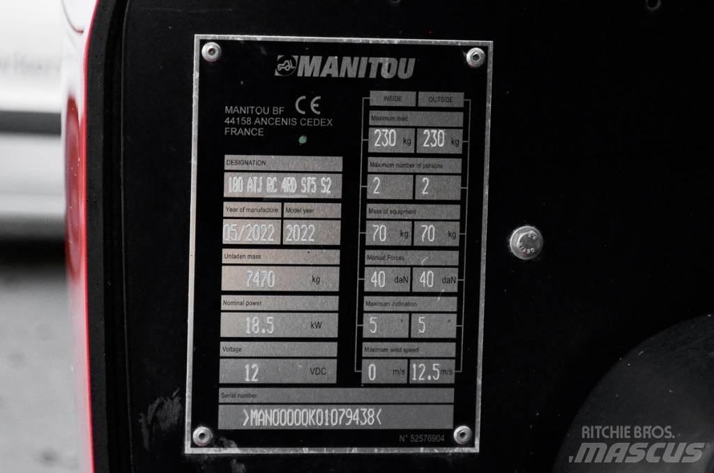 Manitou 180 ATJ Körüklü personel platformları