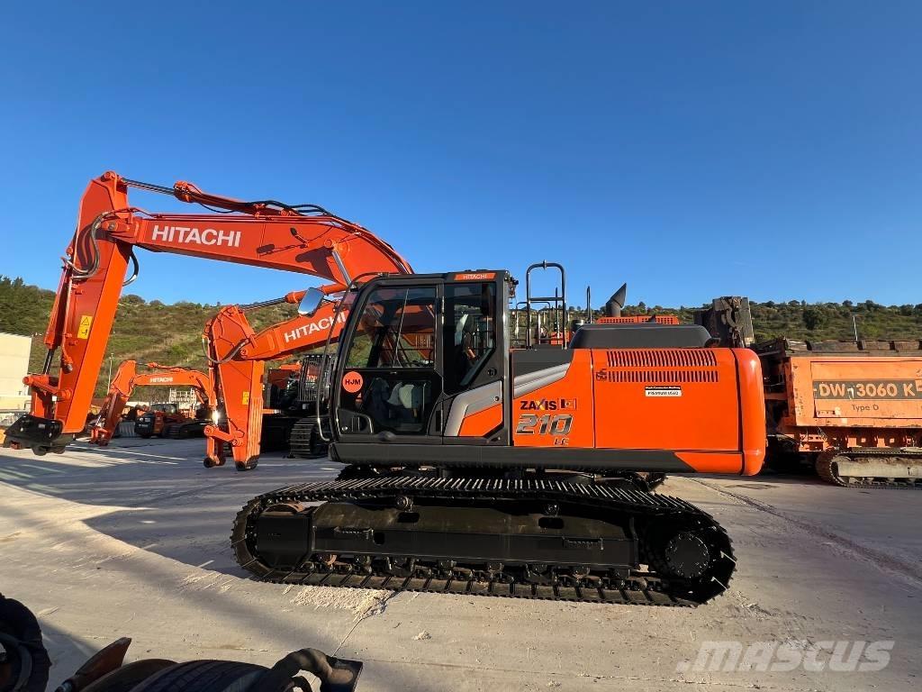 Hitachi ZX 210 LC-7 Paletli ekskavatörler