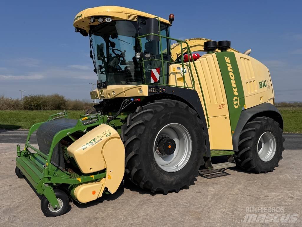 Krone Big X 1100 Kendi yürür silaj makinalari