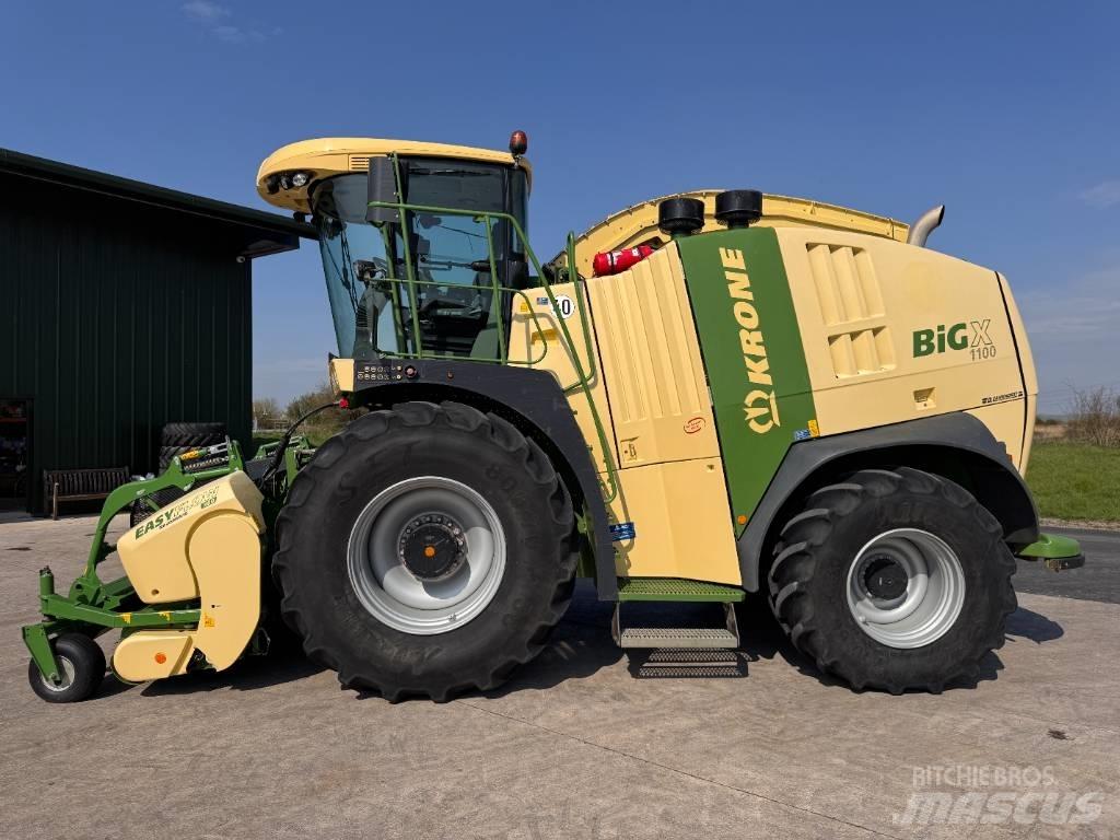 Krone Big X 1100 Kendi yürür silaj makinalari