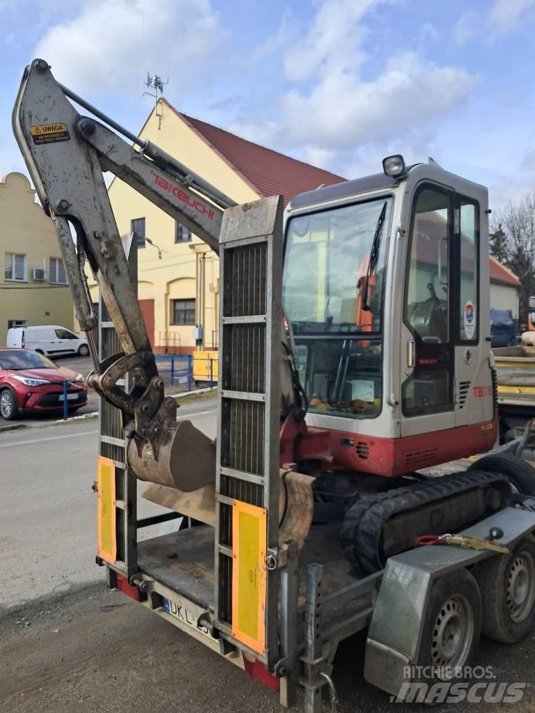 Takeuchi TB016 Mini ekskavatörler, 7 tona dek