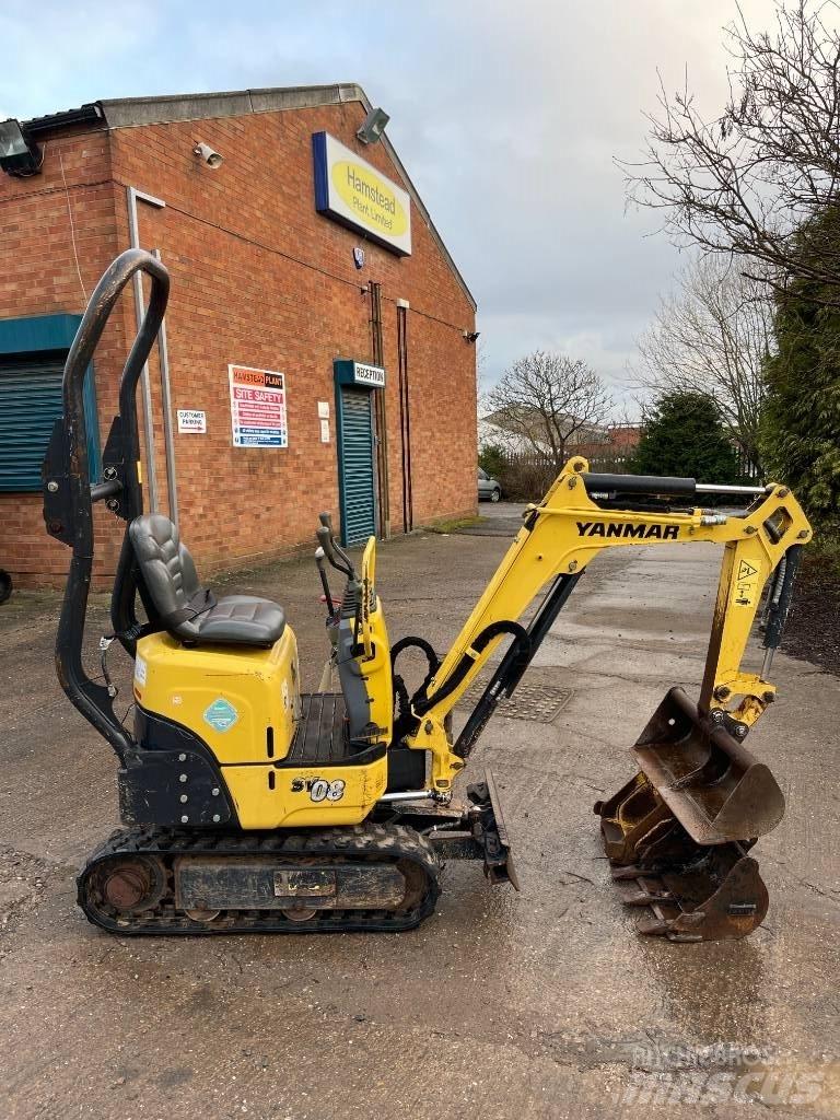 Yanmar SV 08 Mini ekskavatörler, 7 tona dek