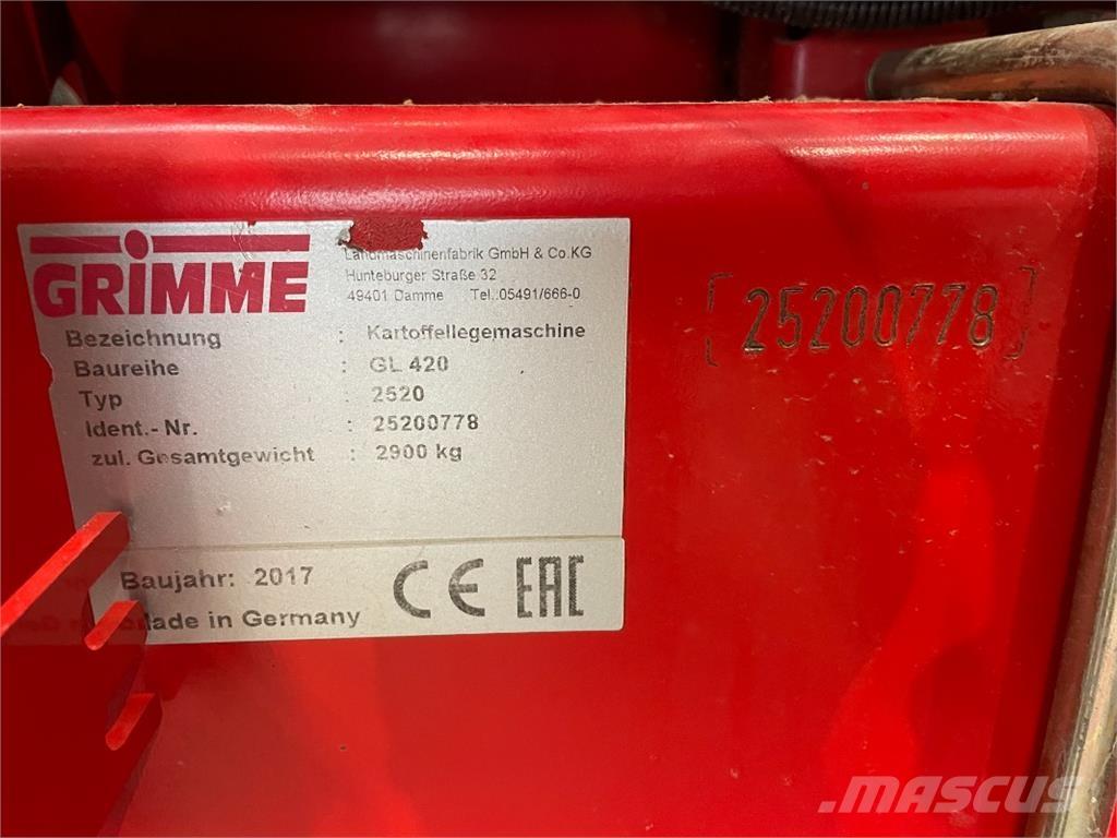 Grimme GL 420 Diger tarim makinalari