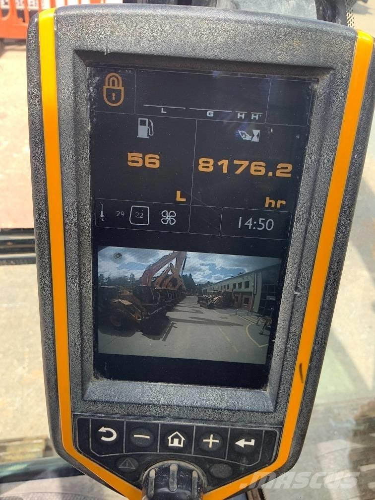 JCB JZ 141 LC Paletli ekskavatörler