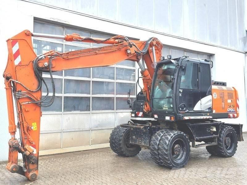 Hitachi ZX 170 W-6 Lastik tekerli ekskavatörler