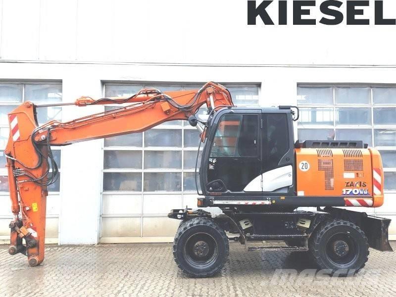 Hitachi ZX 170 W-6 Lastik tekerli ekskavatörler