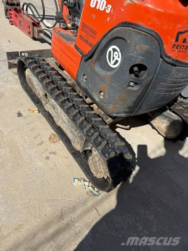 Kubota U 10-3 Mini ekskavatörler, 7 tona dek