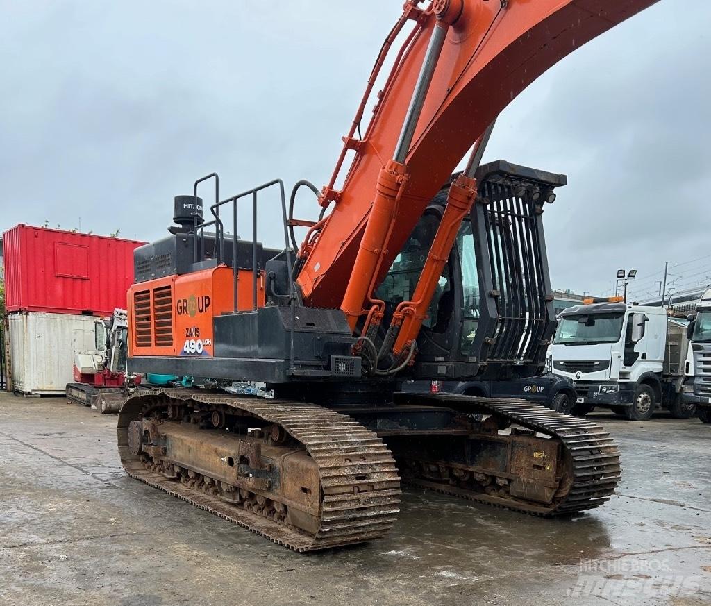 Hitachi 490 Paletli ekskavatörler