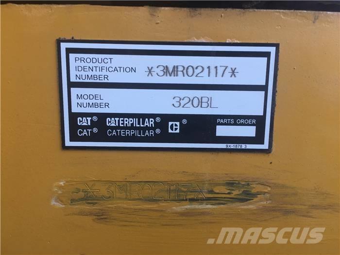 CAT 320 B Paletli ekskavatörler
