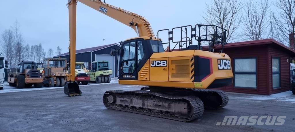JCB 220 X Long Paletli ekskavatörler