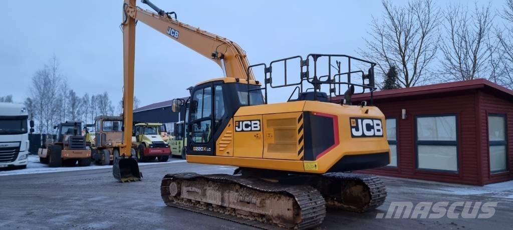 JCB 220 X Long Paletli ekskavatörler