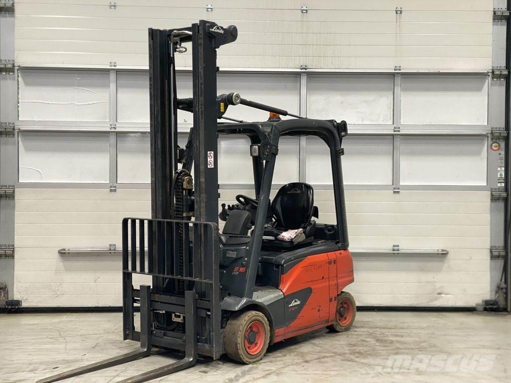Linde E16P-02 Elektrikli forkliftler