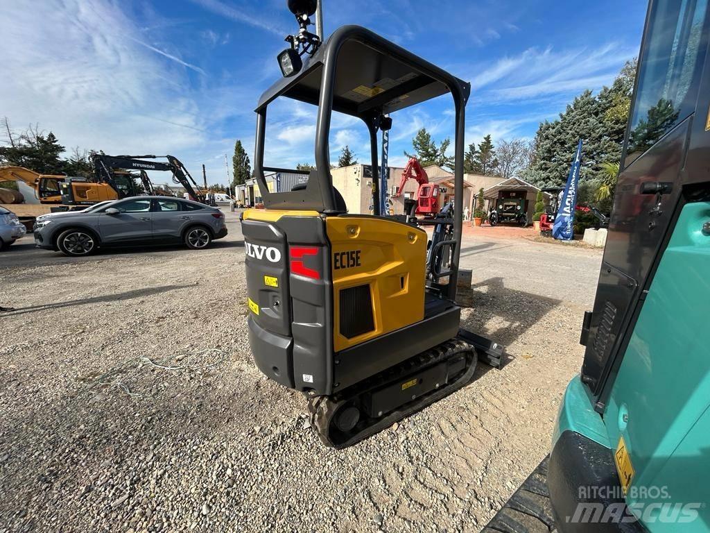 Volvo EC 15 E Mini ekskavatörler, 7 tona dek