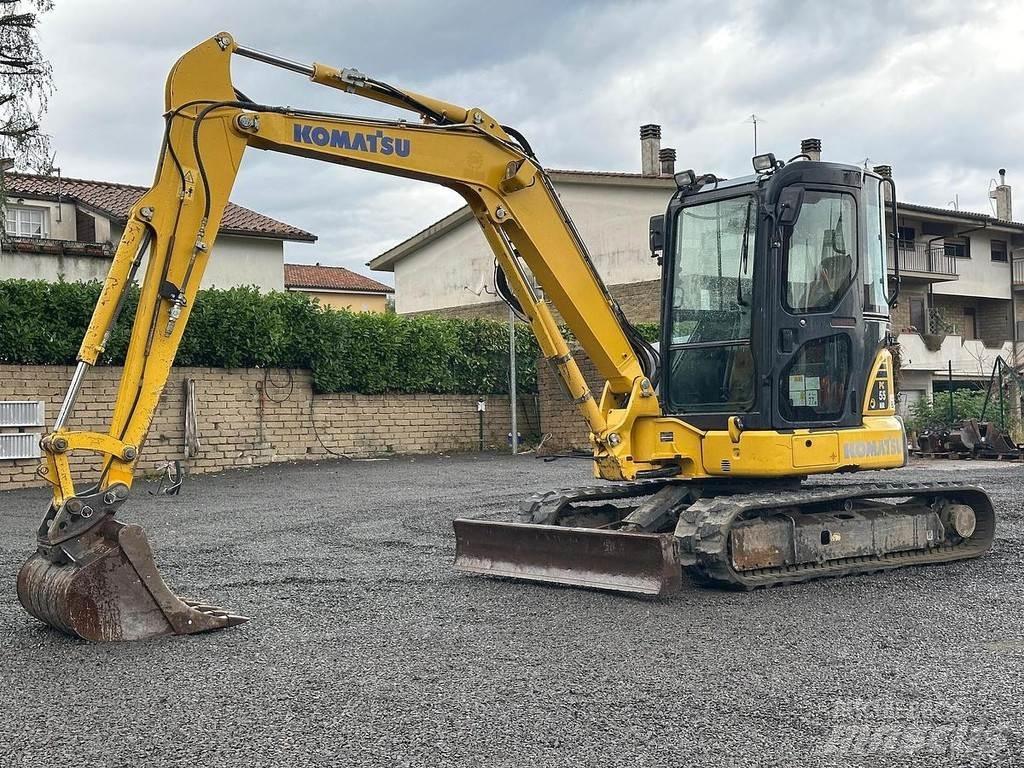Komatsu PC55-MR3 Mini ekskavatörler, 7 tona dek