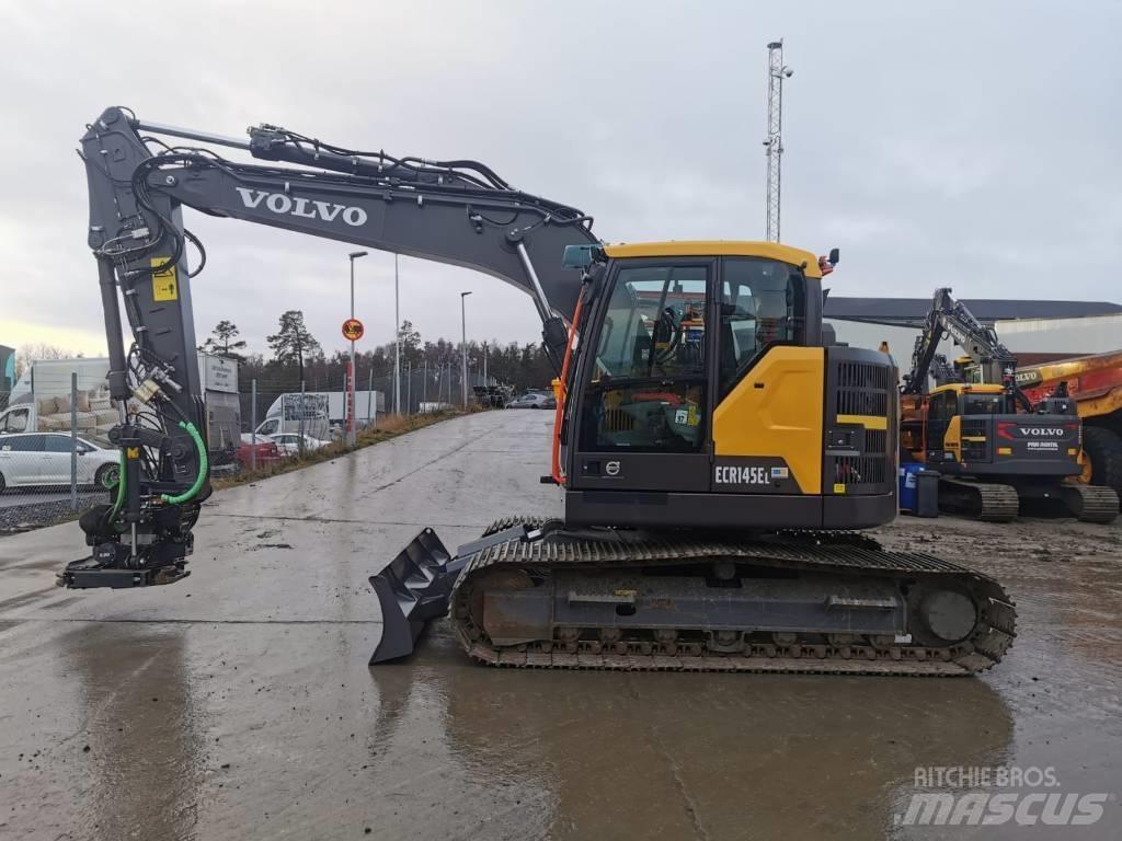 Volvo ECR145EL Paletli ekskavatörler